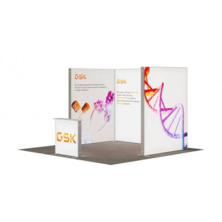 Stand Expo LED Mira
